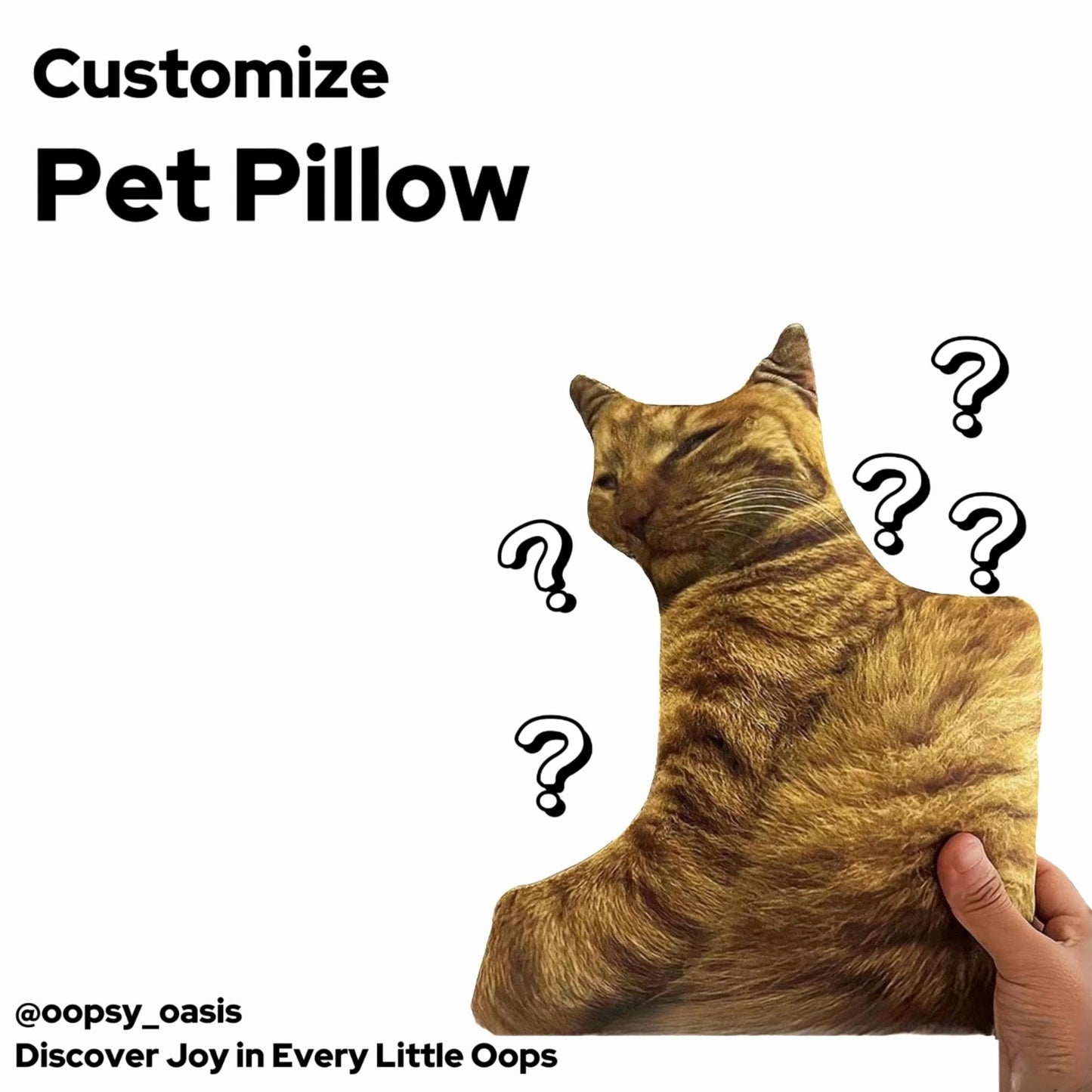 Customized Ugly Pet Pillows - Oopsy Oasis