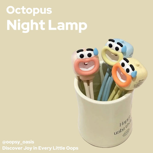 Cute Quirky Octopus Night Light - Oopsy Oasis