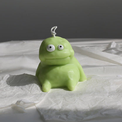 Funny Cute Pepe the Frog Candle - Oopsy Oasis