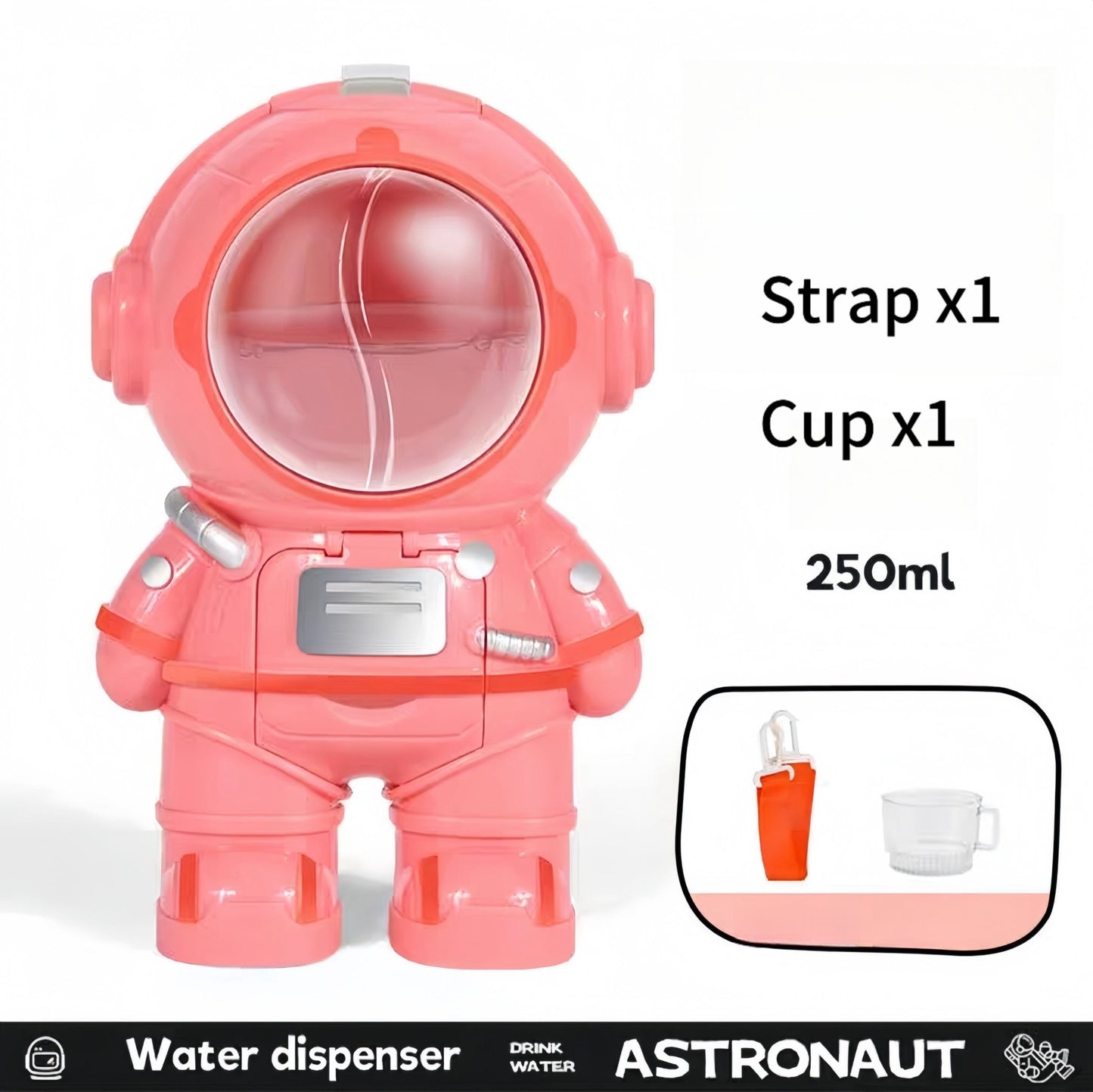 Mini Astronaut Water Dispenser Water Cup - Oopsy Oasis