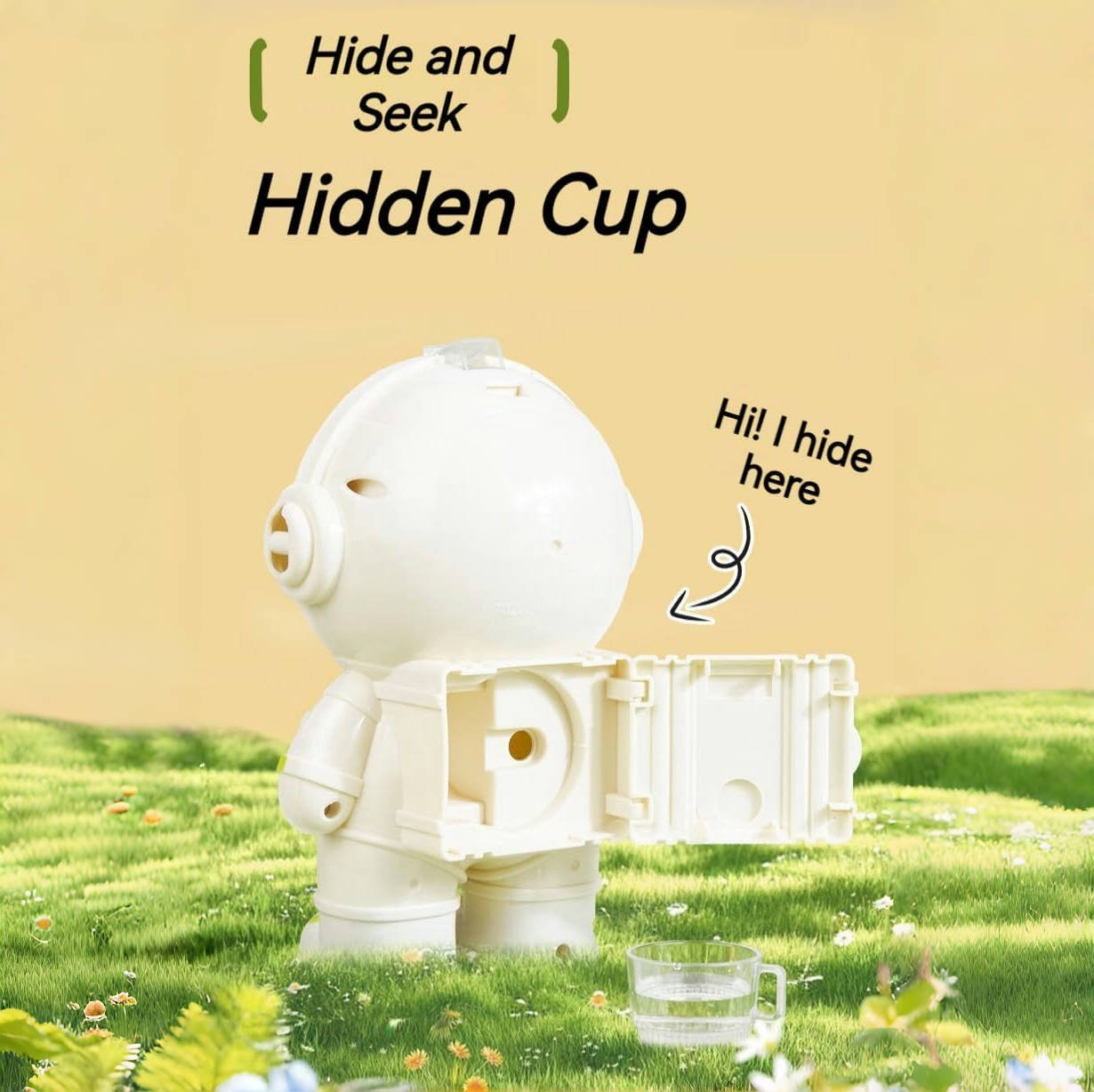 Mini Astronaut Water Dispenser Water Cup - Oopsy Oasis