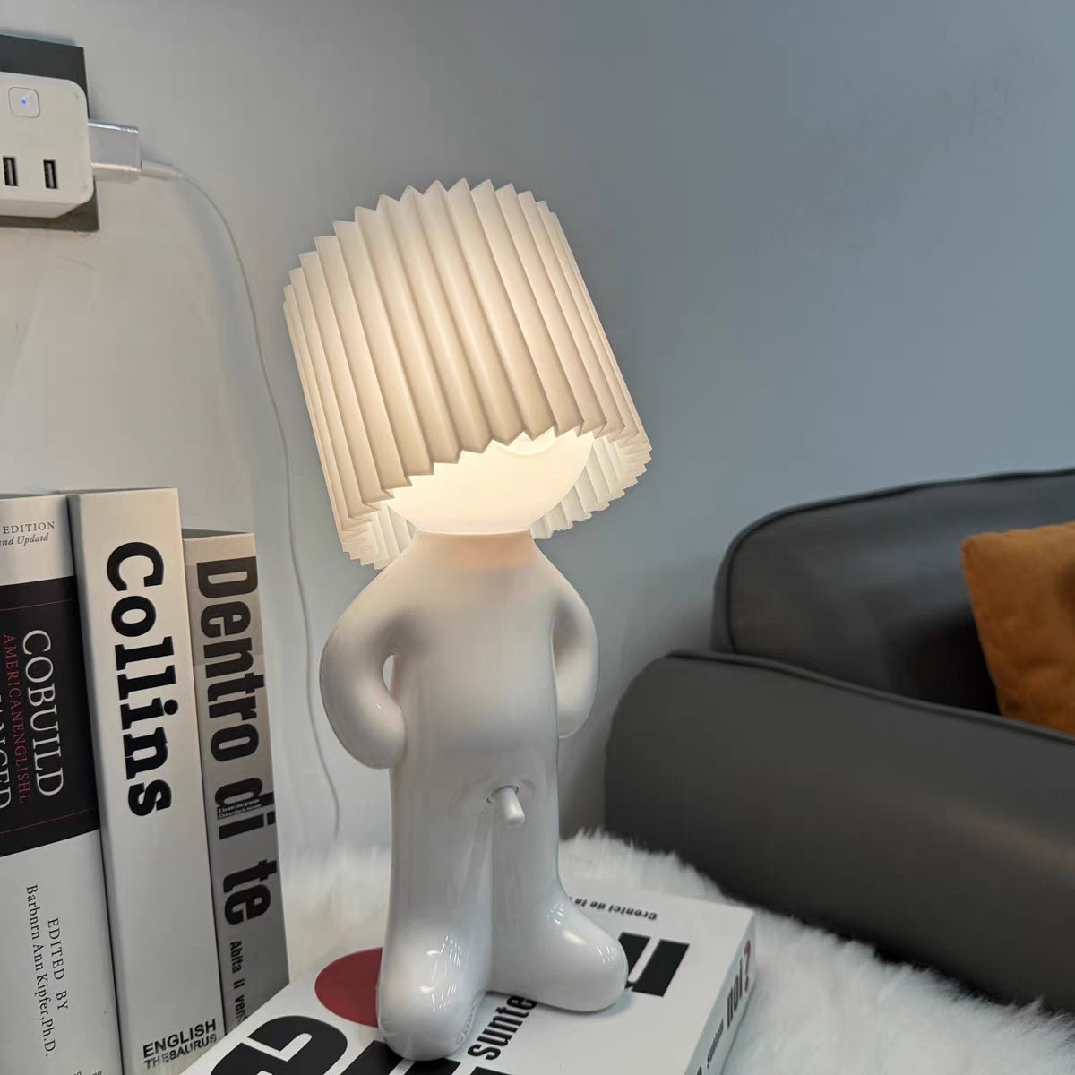 Shy Boy Table Lamp - Oopsy Oasis